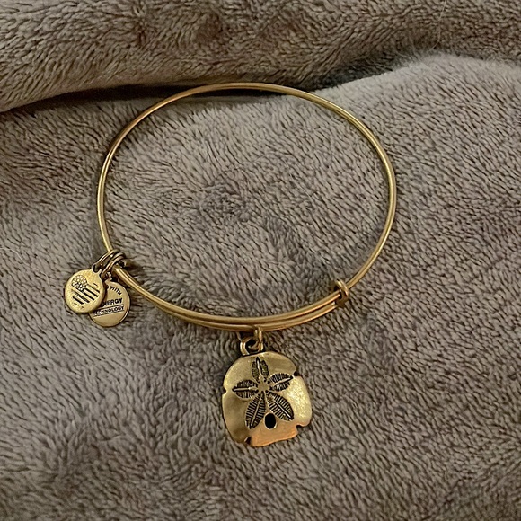 Alex and Ani Sand Dollar Bracelet - Picture 1 of 2